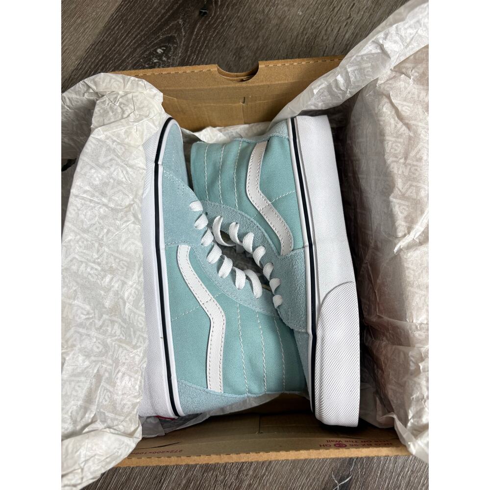 NWB - 5M/6.5W - Vans Sk8-Hi Tapered - Canal Blue Sneakers - Picture 9 of 9
